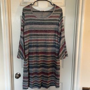 Bell Long Sleeve Dress